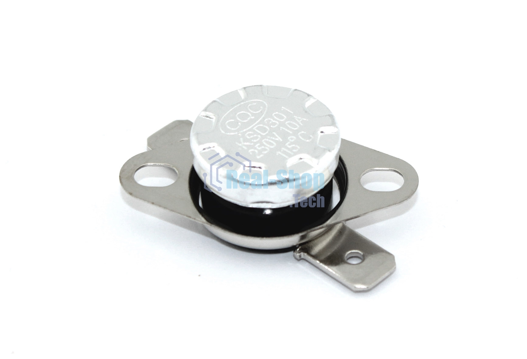 Термостат биметаллический KSD301 10А/115 С нормально замкнутый