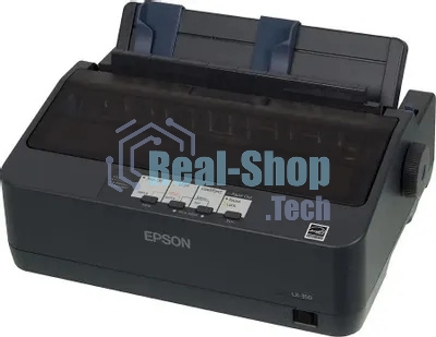 Принтер матричный Epson LX-350 (C11CC24031/C11CC24032), (А4, 357 cps (12 cpi), USB, LPT, COM)