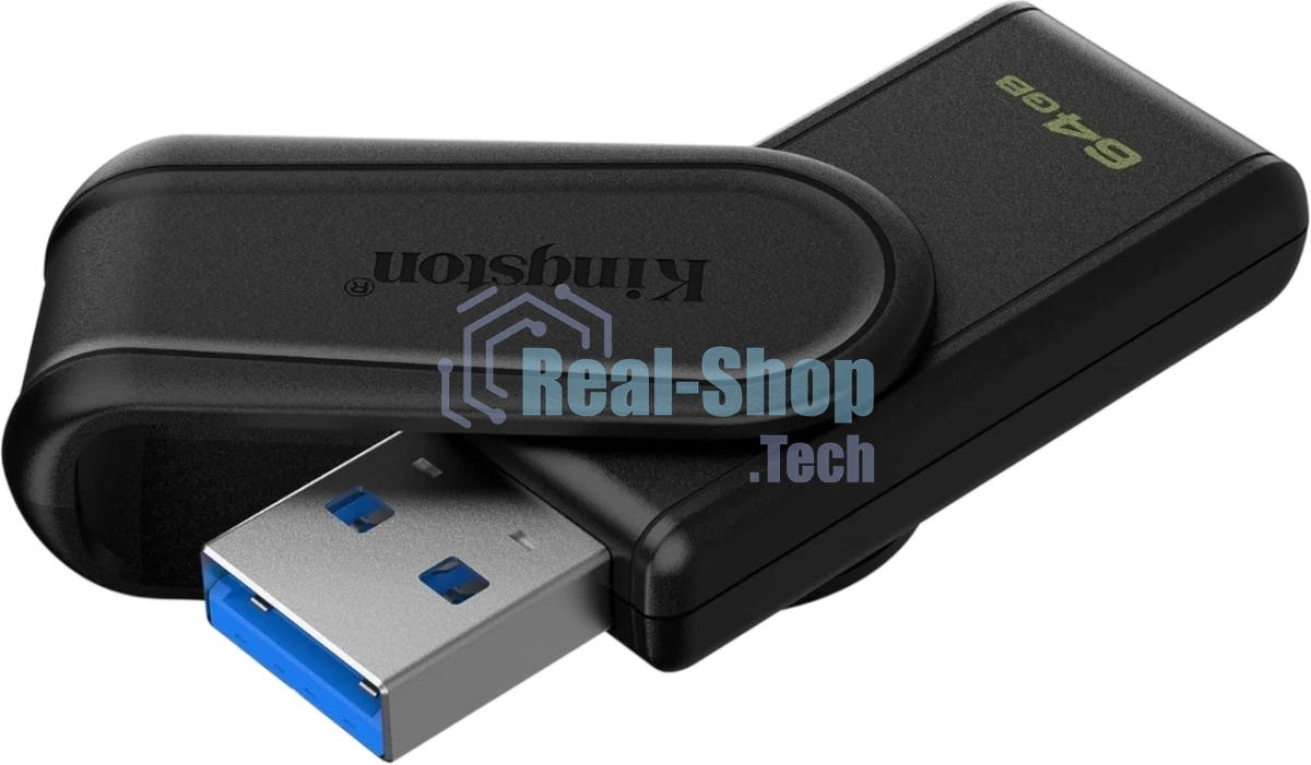 Флешка USB Kingston 64 Gb DataTraveler Exodia S DTXS/64 Gb USB 3.0 черный