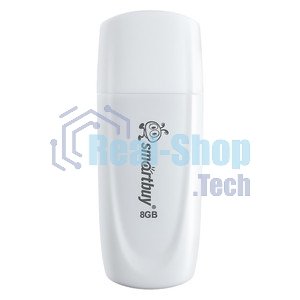Флешка USB Smartbuy Scout Black (SB008Gb2SCK), 8Gb, USB 2.0, R/W 15/8, черный