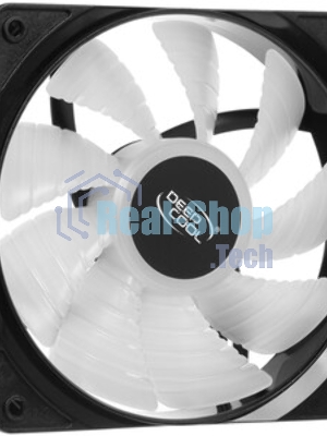Вентилятор для корпуса DEEPCOOL RF120B черный, 120 мм, 1300 об/мин, 21.9 дБ, 3 pin