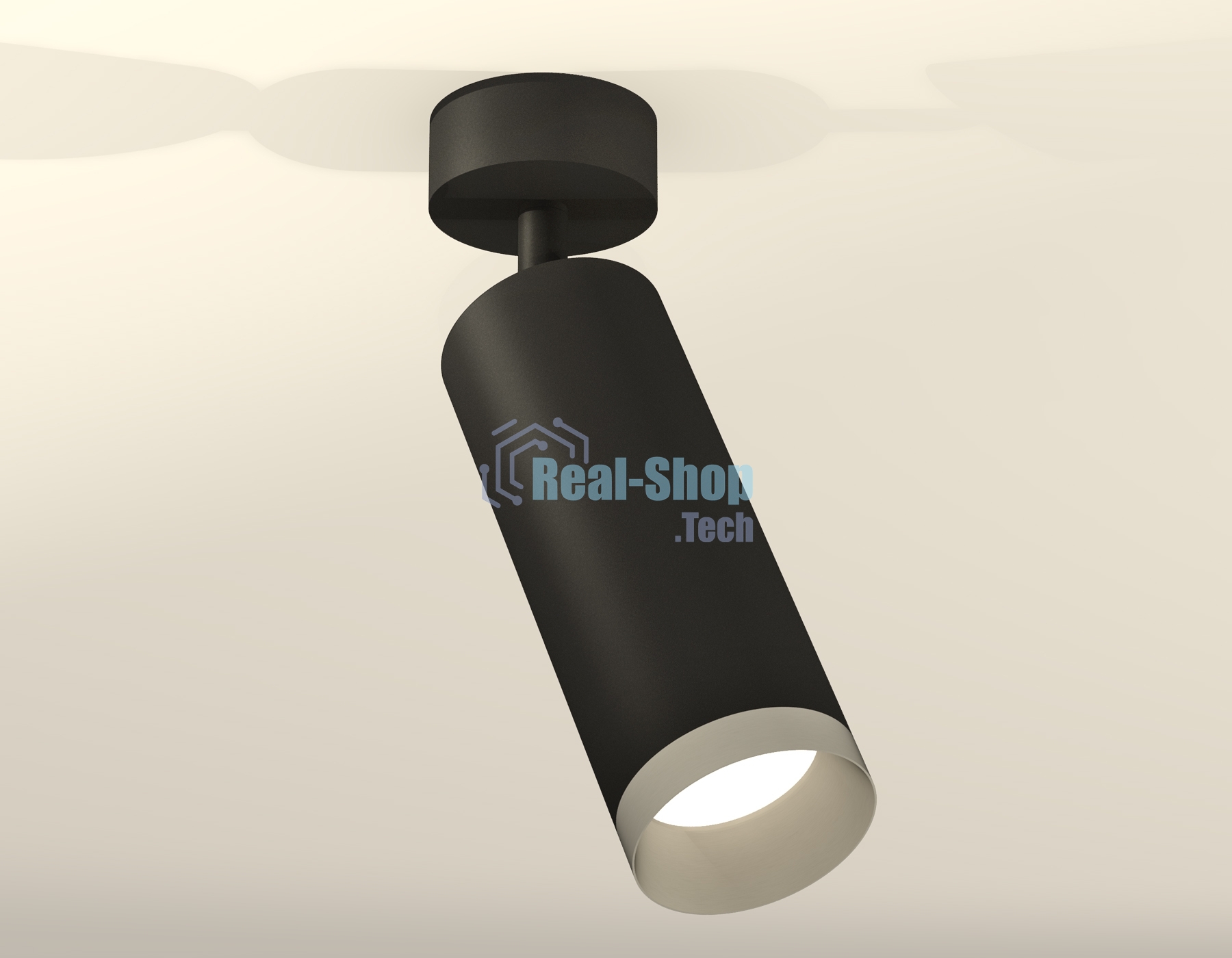Светильник Ambrella Light XM6343004 SBK/MCH черный песок/хром матовый MR16 GU5.3 (A2210, C6343, N6133)