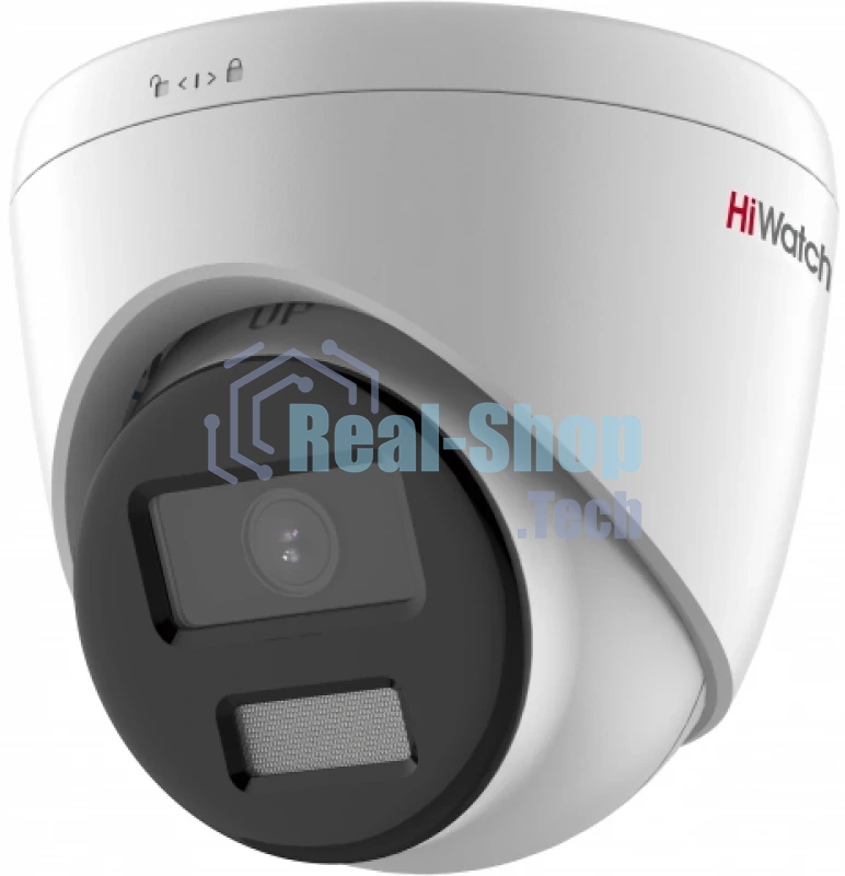 Уличная IP-камера 4Мп HiWatch DS-I453L(D)(4мм) - с LED-подсветкой до 30м и технологией ColorVu