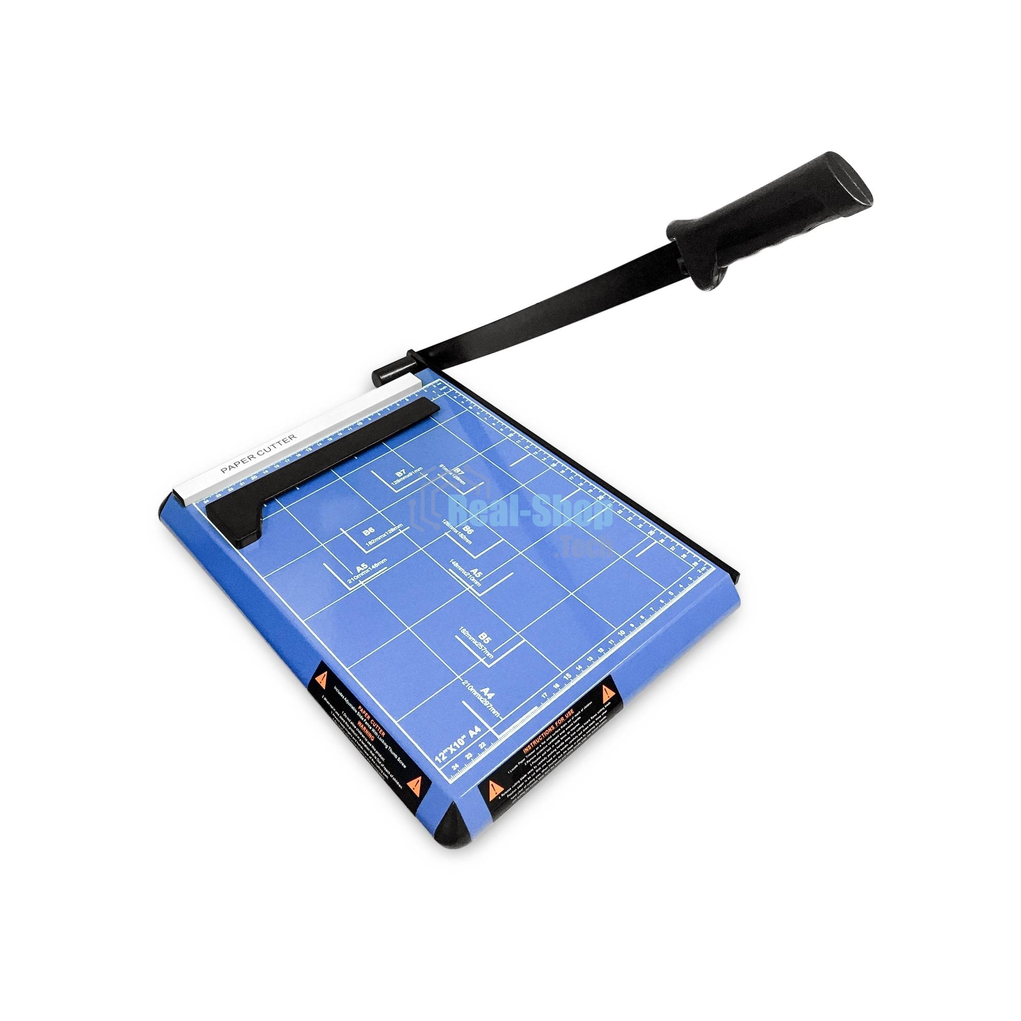 Резак сабельный ГЕЛЕОС РС A4-1 Резак сабельный ГЕЛЕОС РС A4-1, А4, 11-12 листов (70г/м2), прижим механич. корпус металл