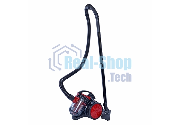 Пылесос Centek CT-2531 (красн/черн) мультициклон 1800/350Вт, стакан 1,5 л, телескоп металл. трубка