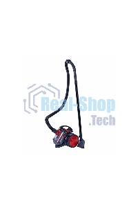 Пылесос Centek CT-2531 (красн/черн) мультициклон 1800/350Вт, стакан 1,5 л, телескоп металл. трубка