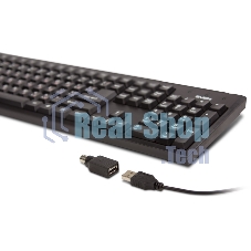 Клавиатура проводная Keyboard SVEN Standard 303 Power USB+PS/2 черная SV-03100303PU