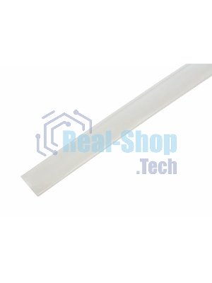 Термоусаживаемая трубка Rexant 15,0/7,5 мм, прозрачная, упаковка 50 шт. по 1 м