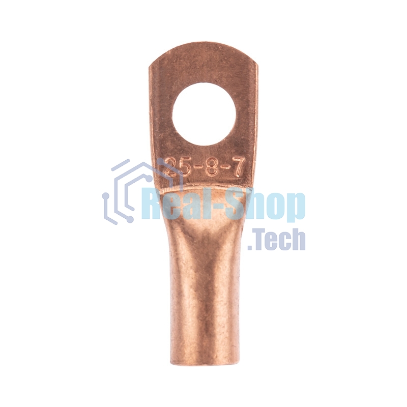 Наконечник Rexant ТМ 25-10-8 (25мм²-Ø10мм) (в упак 50 шт)