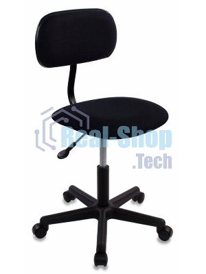 Кресло Бюрократ CH-1201NX черный, ткань, 100 кг