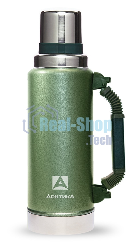 Термос для напитков Арктика 106-1250Р 1.25 л. зеленый, картонная коробка (106-1250Р/GRE)