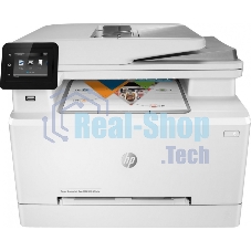 МФУ лазерное HP Color LaserJet Pro M283fdw (7KW75A), A4, цветной, печ. до 21 стр/мин., скан. до 26 стр/мин. (ч/б) 22 стр/мин. (цвет), 600 x 600 dpi (печать) 300x300dpi (скан), USB, RJ-45, Wi-Fi, Air Print, Mopria