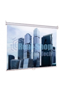 Настенный экран LEP-100102 Lumien Eco Picture 180х180 см Matte White, восьмигранный корпус, возм. потолочн-настенного крепления (ТРЕУГОЛЬНАЯ уп)