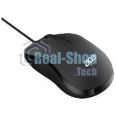 Мышь проводная Acer OMW140 черный, 1200 dpi, USB, кнопки - 3