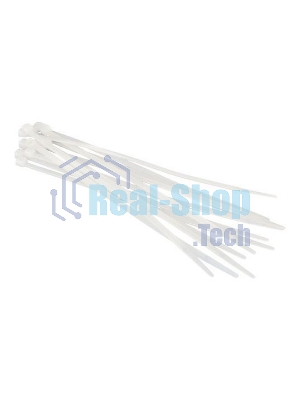 Стяжка нейлоновая неоткрывающаяся Hyperline GT-200IC, безгалогенная (halogen free), 200x3.6 мм, (100 шт)