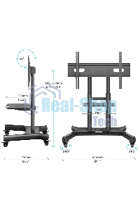 Стойка для телевизора с кронштейном ONKRON 50