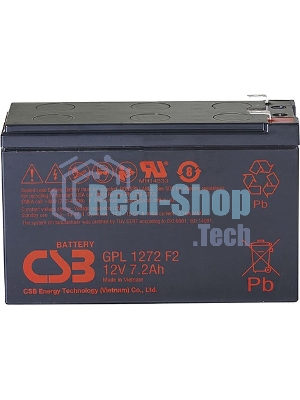 Аккумулятор CSB GPL1272 F2FR (12V 7.2Ah)