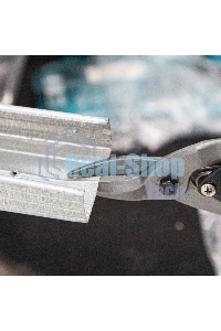 Ножницы по металлу Matrix 250мм пряморежущие обрезиненныерукоятки