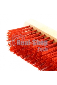 Щетка строительная Сибртех 400 мм 5 рядов, жесткая щетина, железная тулейка, без черенка