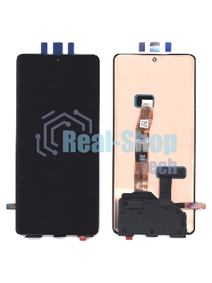 Дисплей (модуль) для Huawei Honor X9a в сборе с тачскрином, черный