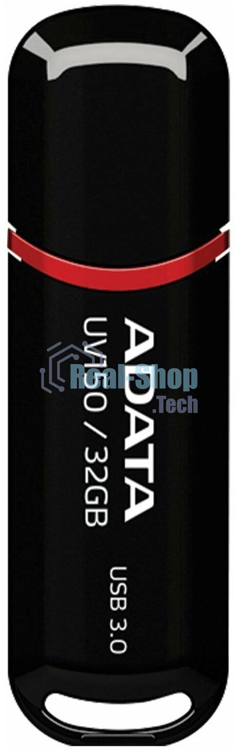 Флешка USB ADATA UV150 (AUV150-32G-RBK), 32Gb, USB 3.0, R/W 100/30, черный