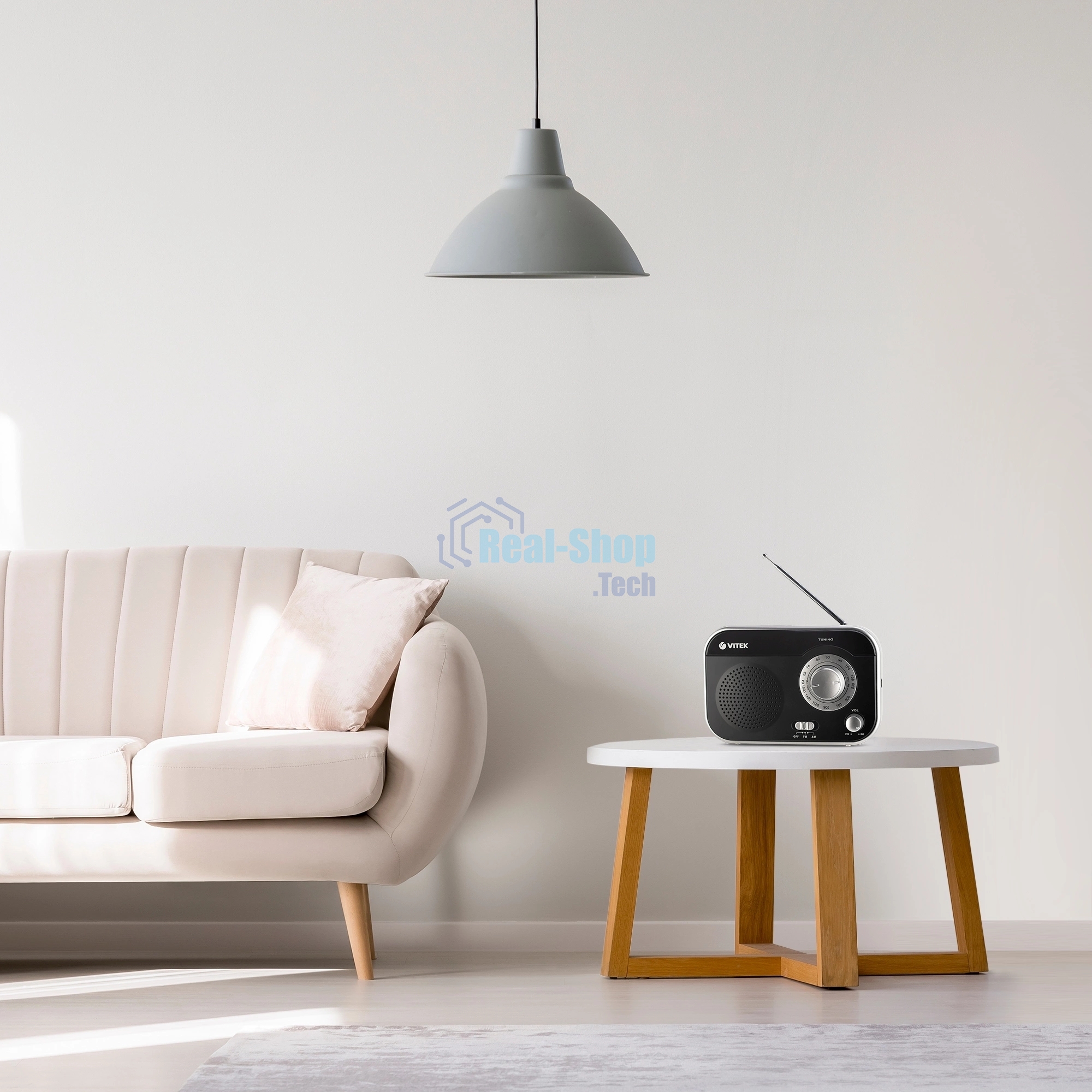 Радиоприемник Vitek VT-3593 (BK) Выходная мощность 1 вт. Динамики 1.Тип батареек UM-2/C