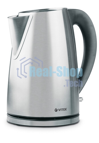 Чайник электрический Vitek VT-WK1059 1.7л. 2200Вт белый корпус: стекло/пластик
