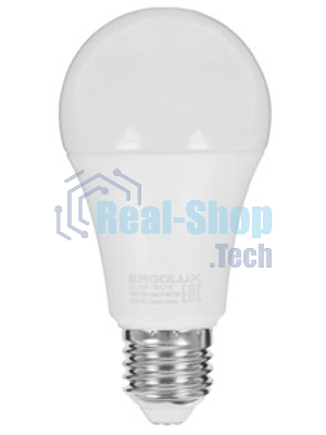 Лампа светодиодная ERGOLUX (14763) LED-A60P-15W-E27-4K PRO