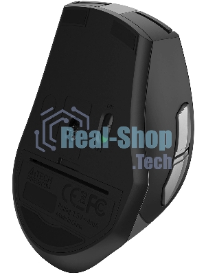 Мышь беспроводная A4Tech Fstyler FG35S черный, 2000 dpi, USB Type-A, радиоканал, кнопки - 6