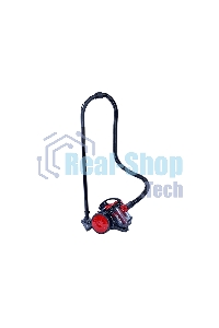 Пылесос Centek CT-2531 (красн/черн) мультициклон 1800/350Вт, стакан 1,5 л, телескоп металл. трубка
