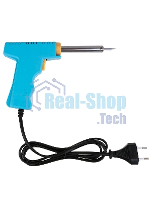 Набор для пайки Rexant (паяльник импульсный 30/70 Вт, оловоотсос, подставка, припой)