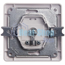 Механизм розетки TV 1-м СП Glossa проходной 4DB белый SchE GSL000192