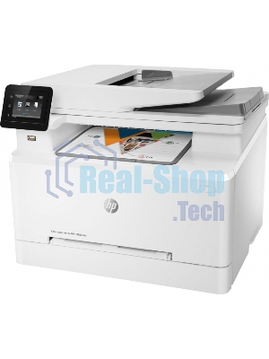 МФУ лазерное HP Color LaserJet Pro M283fdw (7KW75A), A4, цветной, печ. до 21 стр/мин., скан. до 26 стр/мин. (ч/б) 22 стр/мин. (цвет), 600 x 600 dpi (печать) 300x300dpi (скан), USB, RJ-45, Wi-Fi, Air Print, Mopria