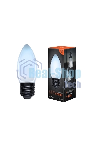 Лампа светодиодная филаментная Rexant Свеча CN35 9.5 Вт 915 Лм 4000K E27 матовая колба
