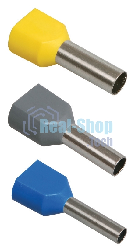 Наконечник-гильза изол. НГИ2 1.5-8 кор. (уп.100шт) ИЭК UTE10-D2-4-100