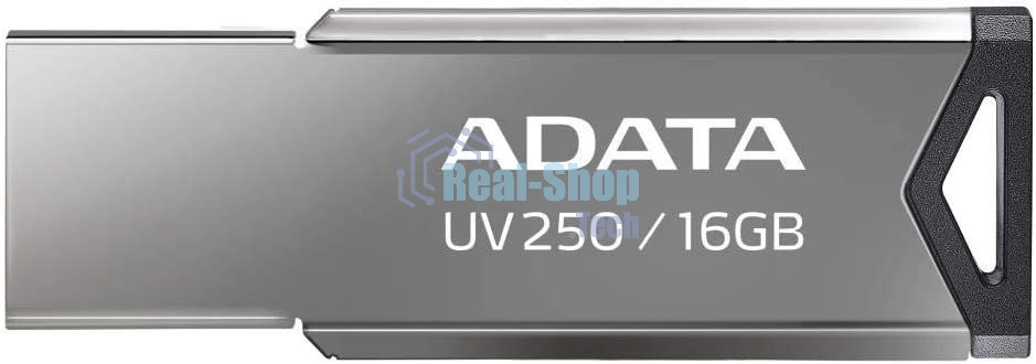 Флешка USB ADATA UV250 (AUV250-16G-RBK), 16Gb, USB 2.0, R/W 25/10, черный