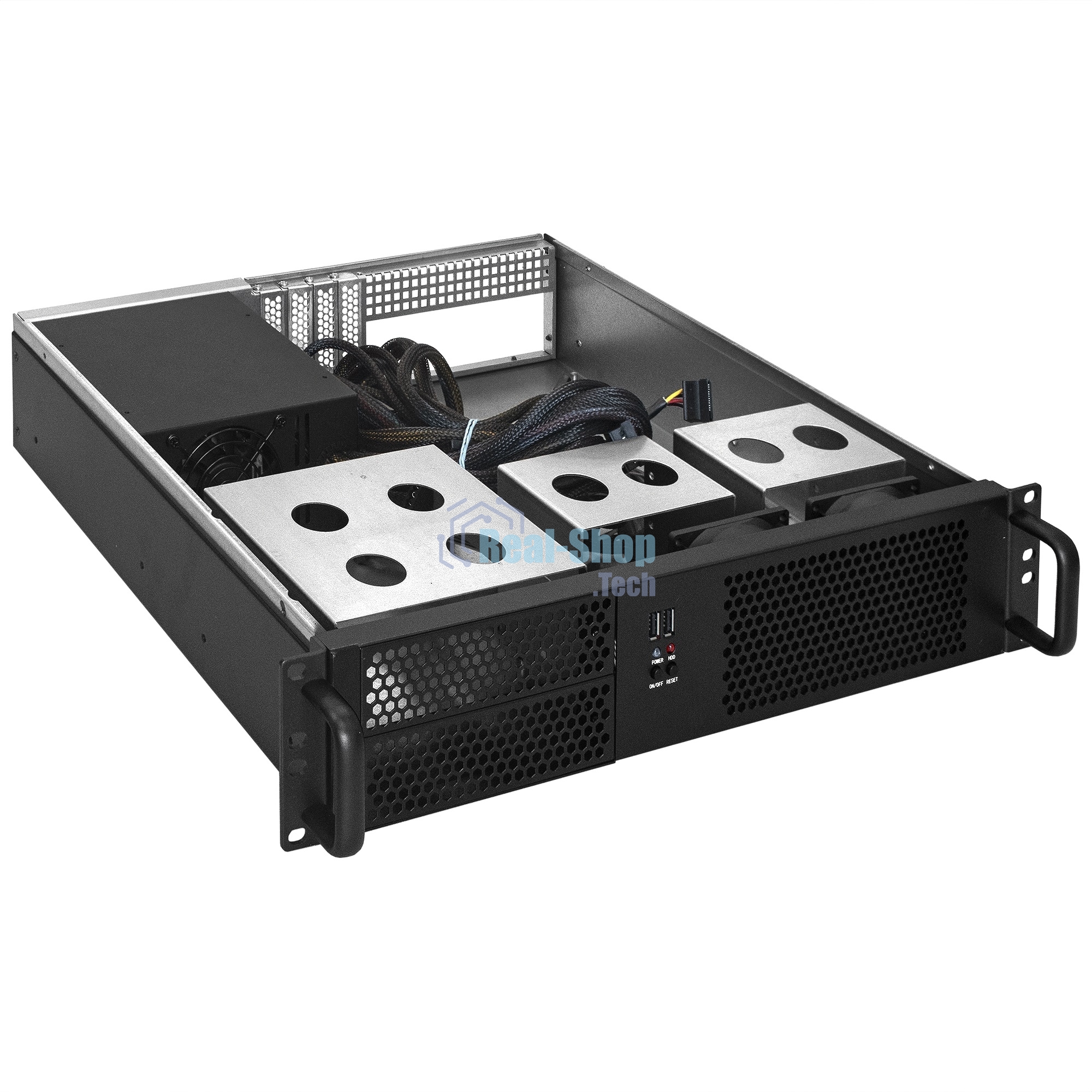 Серверный корпус ExeGate Pro 2U390-04 (RM 19