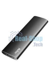 Внешний SSD Netac Z SLIM, 2TB, USB 3.2 Gen 2 Type-C, R/W 550/480, черный