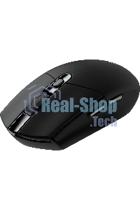 Мышь беспроводная Logitech G304 Lightspeed черный, 12000 dpi, радиоканал, USB, кнопки - 6