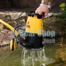 Дренажный насос для чистой и грязной воды Denzel DP-450S, 450 Вт, напор 6 м, 12000 л/ч