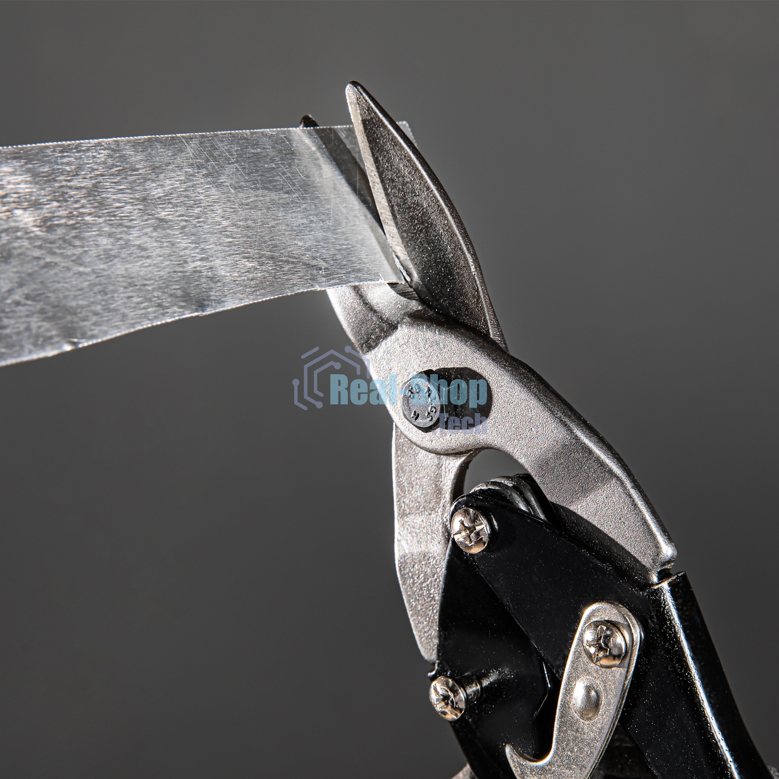 Ножницы по металлу Matrix 250мм пряморежущие обрезиненныерукоятки