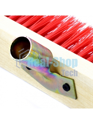 Щетка строительная Сибртех 400 мм 5 рядов, жесткая щетина, железная тулейка, без черенка