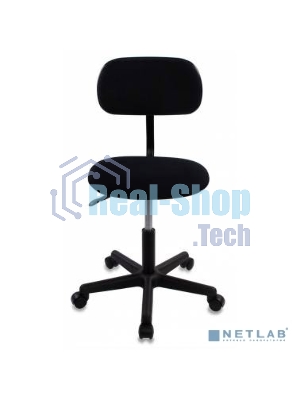 Кресло Бюрократ CH-1201NX черный, ткань, 100 кг