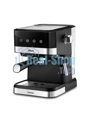 Кофеварка рожковая TREVISO Ufesa черный, исп. кофе - молотый, 1.5 л, 1050 Вт, 20 бар