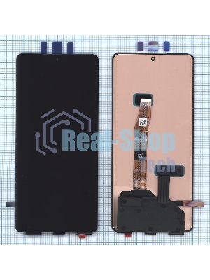 Дисплей (модуль) для Huawei Honor X9a в сборе с тачскрином, черный