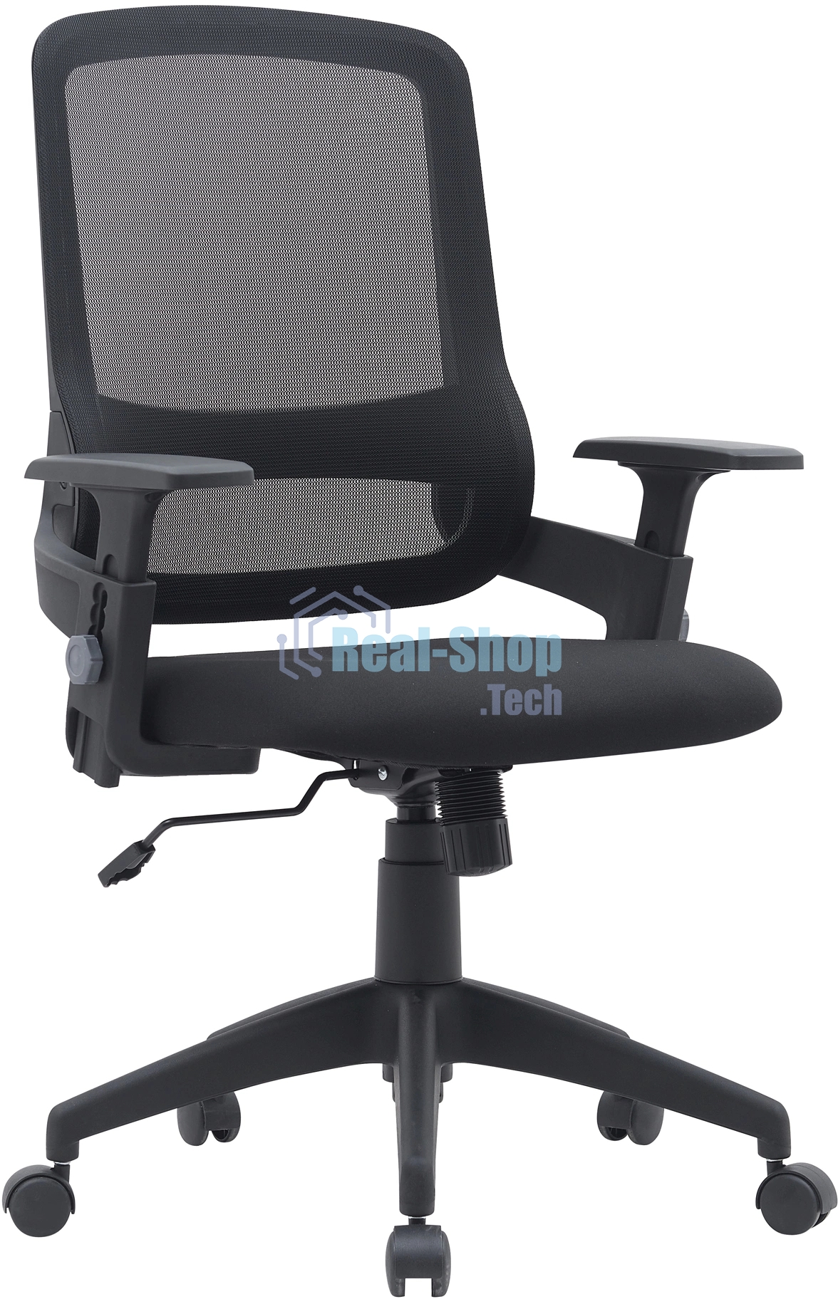 Кресло компьютерное Cactus CS-MC313-BK черный, сетка/ткань