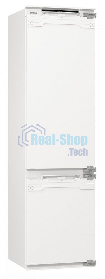 Встраиваемый холодильник Gorenje NRKI519E82WF, 193 см, электронное управление, цифровой дисплей, Wi-Fi, NoFrost Dual, Multiflow 360, контейнер CrispZone с контролем влажности, функция ConvertActive, AdaptTech, MultiAdjust, жесткое крепление, инверторный компрессор, уровень шума 35 дБ