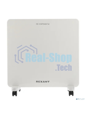 Конвектор электрический Rexant 60-0096, белый, 1000 Вт, 15 м2, механический термостат