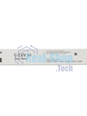 Картридж лазерный Canon C-EXV34BK черный (туба 23000 стр) для Canon iR C9060/C9065/C9070, IR Advance C2000ser/C2020/C2025/C2030