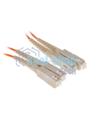 Патч-корд Hyperline волоконно-оптический (шнур) MM 50/125, LC-SC, duplex, LSZH, 2 м FC-D2-50-LC/PR-SC/PR-H-2M-LSZH-OR (FC-50-LC-SC-PC-2M)